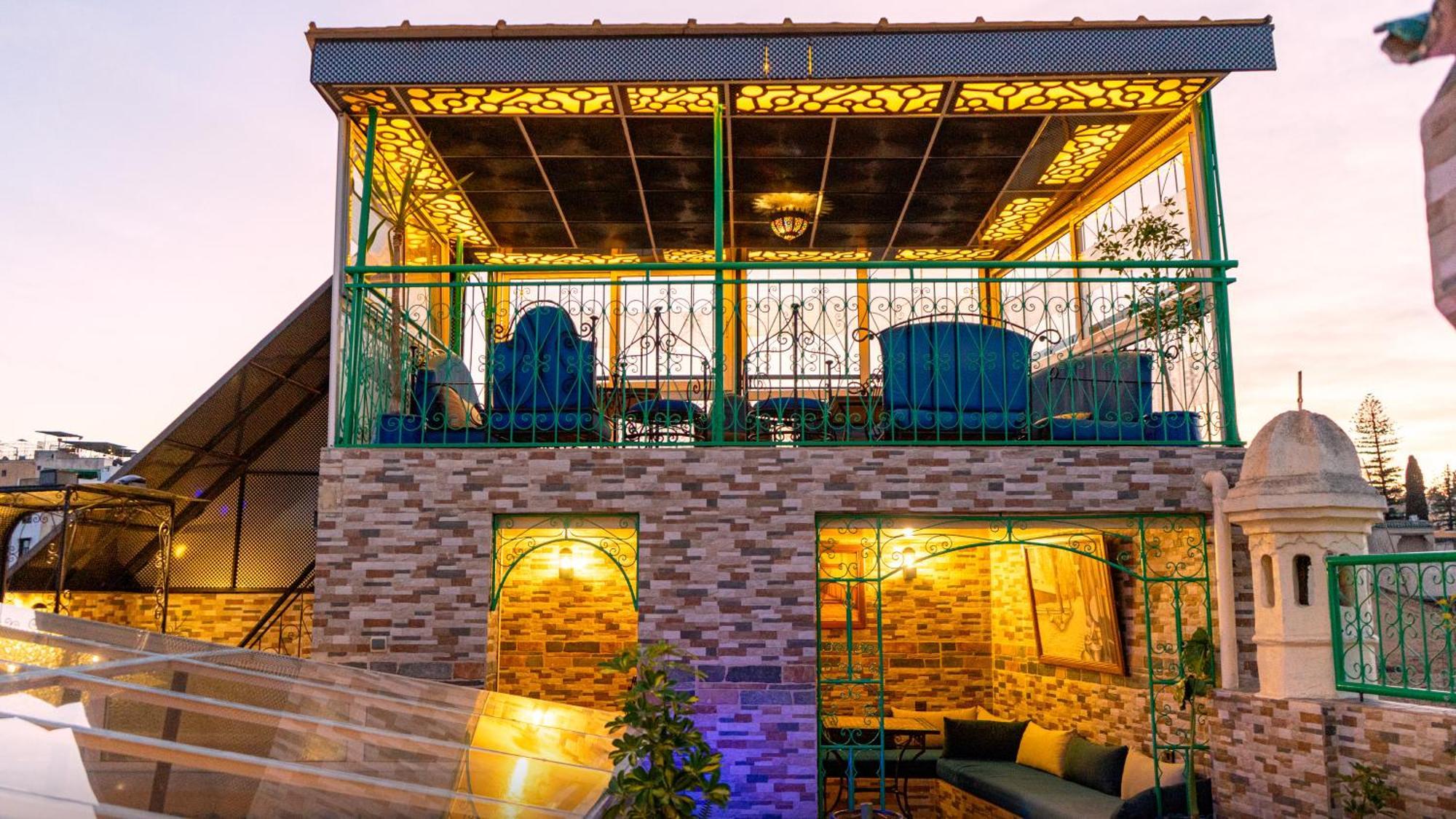 Riad Dar El Ouedghiri Фес Экстерьер фото