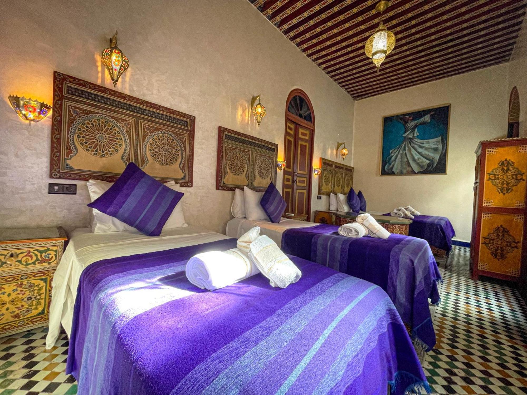 Riad Dar El Ouedghiri Фес Экстерьер фото