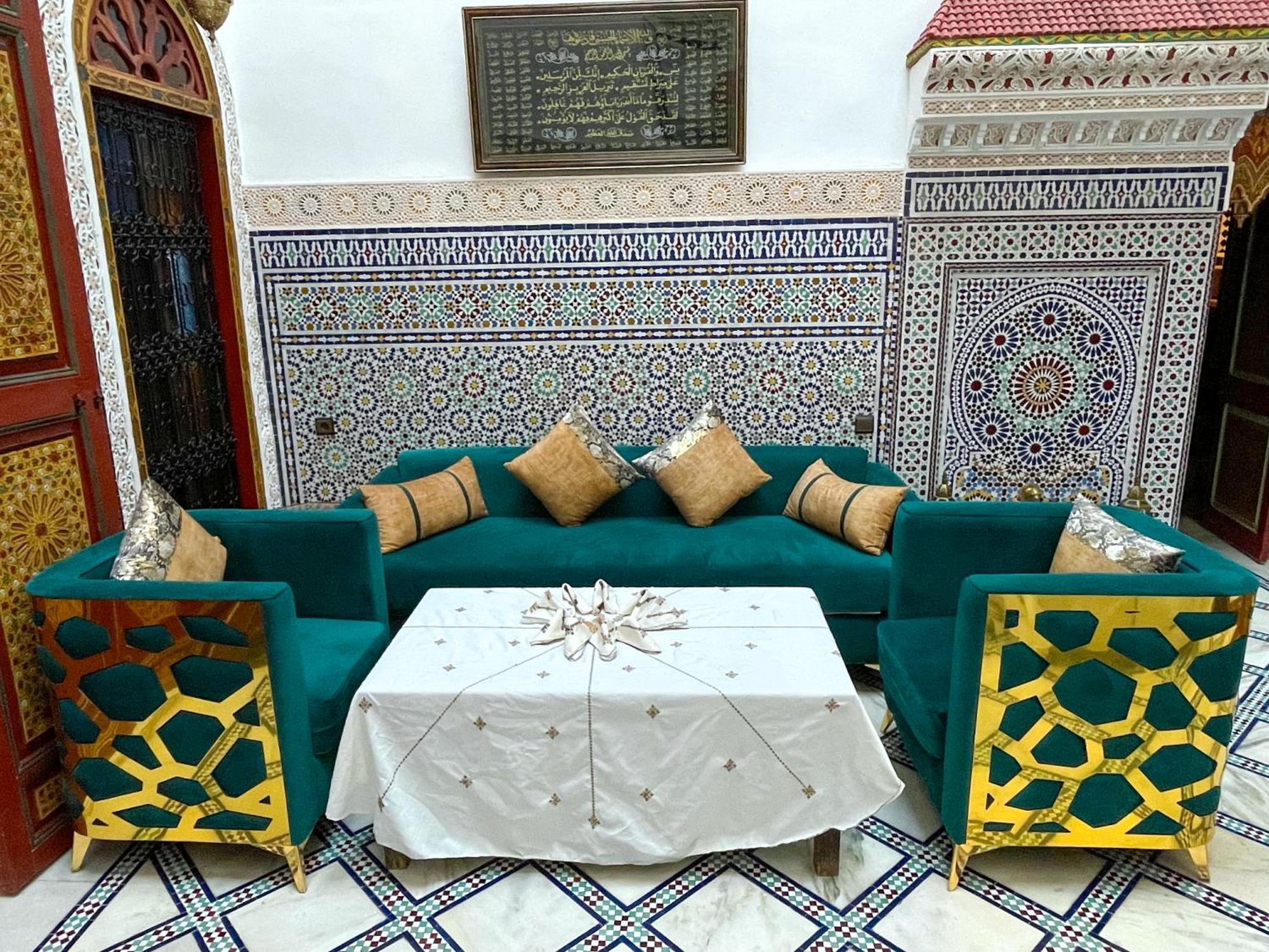 Riad Dar El Ouedghiri Фес Экстерьер фото